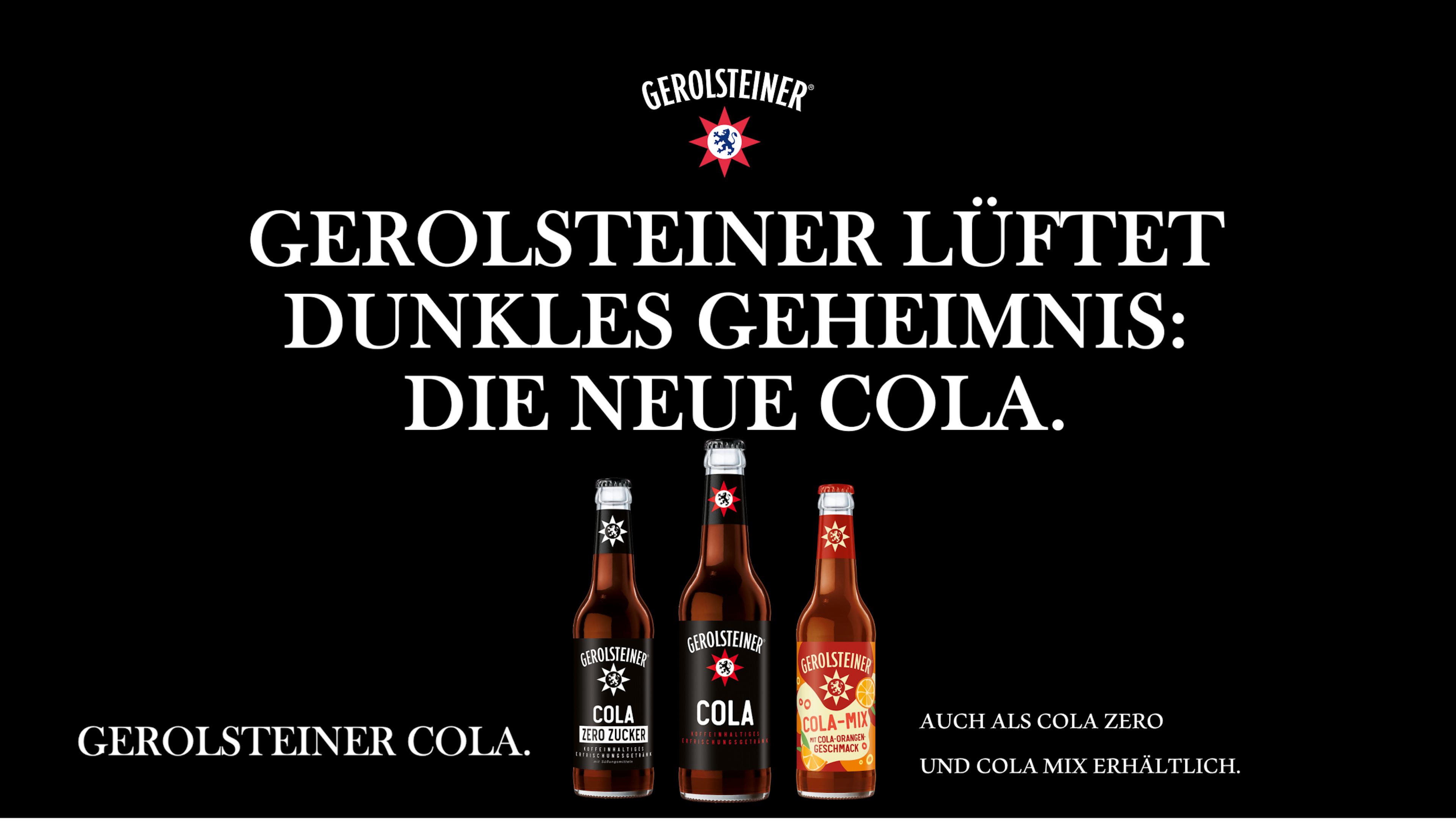 Die Werbeanzeige für Cola 2024